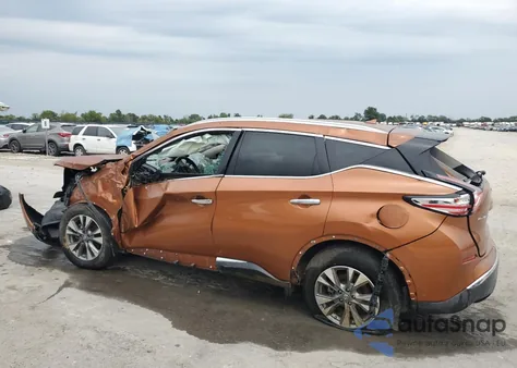 2015 Nissan Murano S из США, поврежденный, VIN 5N1AZ2MH3FN290148